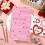Valentine's Day Kitchen Towels Red Heart Bow 2 Pcs 4