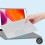 Bluetooth keyboard with touchpad white ultra-thin 7