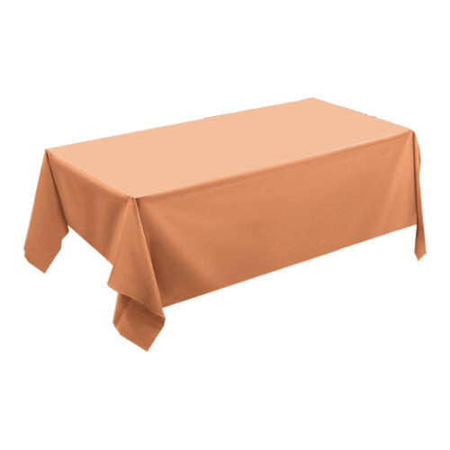 Toalha de mesa retangular de plástico, 183 x 137 cm, à prova de vazamentos. 1
