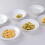 White Dinner Salad Plates Modern Scratch-Resistant 6-Pc 5