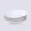 White Dinner Salad Plates Modern Scratch-Resistant 6-Pc 6