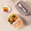 Microwaveable Bento Box 3-Compartment Leak-Proof 5