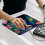 Mouse pad em formato de coruja com base de borracha (1 unidade) 6