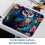 Mouse pad em formato de coruja com base de borracha (1 unidade) 7