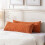 Μαξιλαροθήκη οσφυϊκής χώρας Burnt Orange 14x36”, Φθινοπωρινή διακόσμηση Farmhouse Boho, απαλό 5