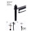 Storage Rack Folding Multi-Layer Rack Camping Tabletop Double-Layer Storage Rack Cutlery Rack Light Rack Short Style 2