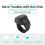 Bague télécommande Bluetooth pour selfies – Noire, portée de 10 m 4