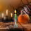 Χειροκίνητη θήκη κεριού LED με σκελετό Halloween – Κηροπήγιο με μπαταρία χωρίς φλόγα, 4