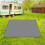Camping Blanket Picnic Mat Waterproof Foldable Beach Mat Dark Gray 6