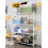 4 Pack Linen Storage Bins 15" x 11" x 9.5" 4