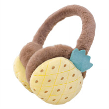Ear Muffs for Winter Women,Cartoon Design Ear Muffs for Kids,Comfortable and Warm Earmuffs for Women Winter,Pineapple