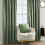 Cortinas de veludo blackout verde-oliva, 52x102 polegadas (2 painéis) 7