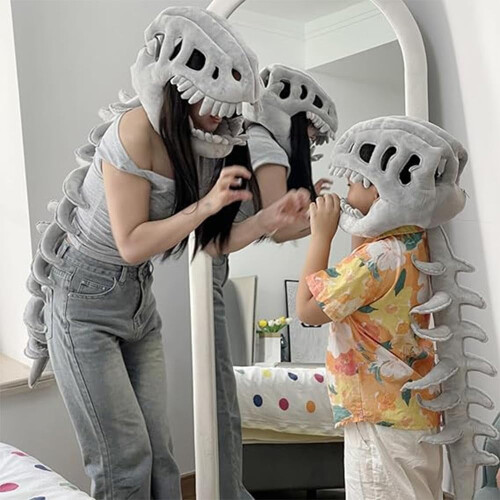 Spinosaurus-pehmoasu 3D-selkärangan jatkeella 1
