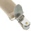 4Pcs Elastic Boot Clips Adjustable Windproof Khaki Holder for Cycling Pants 7