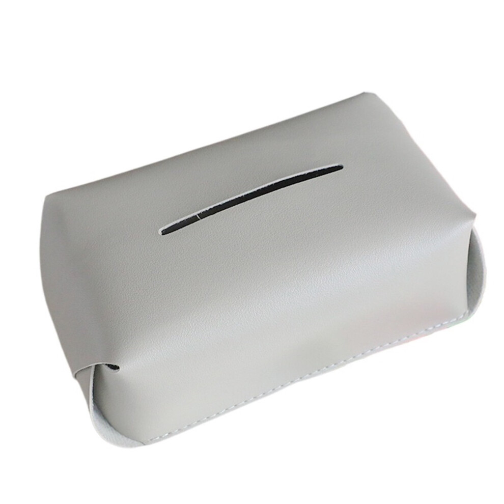 2Pcs Car Visor Tissue Holder Pu Leather Backseat Tissue Case Car Accessories For Women For Car Truck Suv 9104899404459