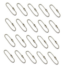 20pcs 6 Inch DIY Ball Chain Art Craft Supplie DIY Men Women Jewelry Necklace