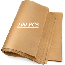 100 Pack Parchment Paper Sheets Non Stick Parchment for Baking, Air Fryer, Grilling, Oven, 9"x13"