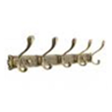 2PCS Luxury Robe Hanging Hook Wall Mount Hanger Bathroom Decorative Coat Clothes Rack,5 Hooks Fish Tail