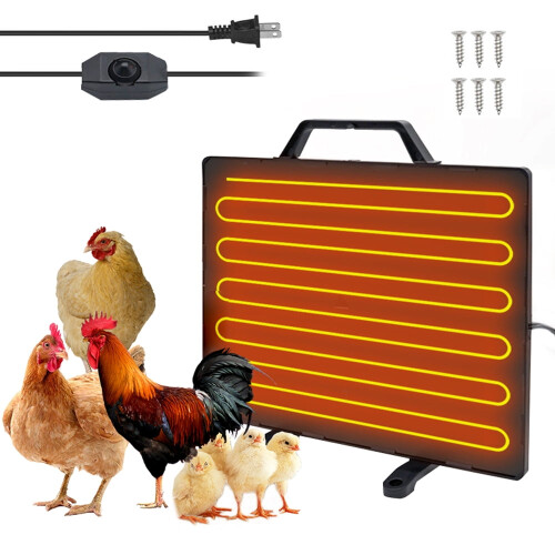 Θερμοστατική θερμάστρα κοτέτσιου 160W, ιδανική για χειμερινή θέρμανση με