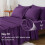 Ensemble de draps 6 pièces Cal King – Mélange de coton doux 2