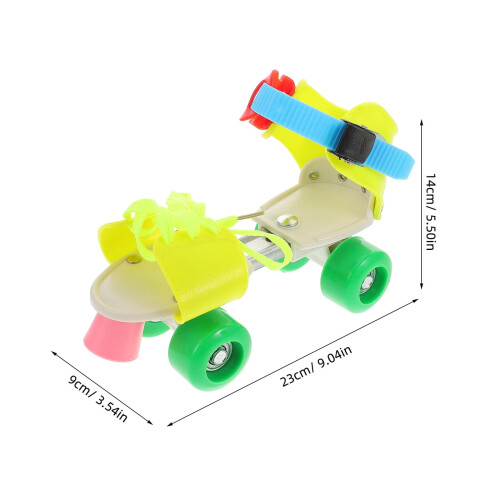 Kids' Adjustable Roller Skates – Double-Row Wheels 1