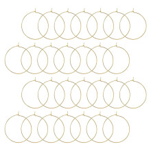 150 anneaux d'identification pour verres à vin, marque-bouteilles et étiquettes à faire soi-même.