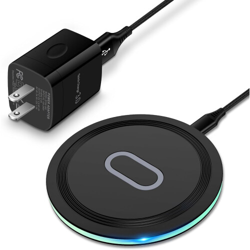 Trådløs oplader til Samsung Galaxy og Google Pixel 15W