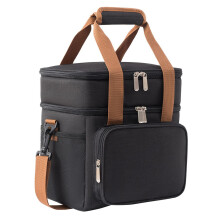 Grande boîte à lunch isotherme en liquidation, double sac à lunch robuste et étanche, idéale pour hommes et femmes adultes, pour le travail, les