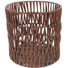 Panier à linge tressé en jonc de mer Yongwei