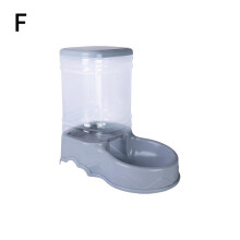 Dispensador de comida para mascotas de gran capacidad de 3,8 L, fabricado en PP, para gatos y perros, dispensador de agua para beber y alimentar,