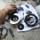 LED Headlight Seal Cap Rubber Dustproof Cover for Honda 4