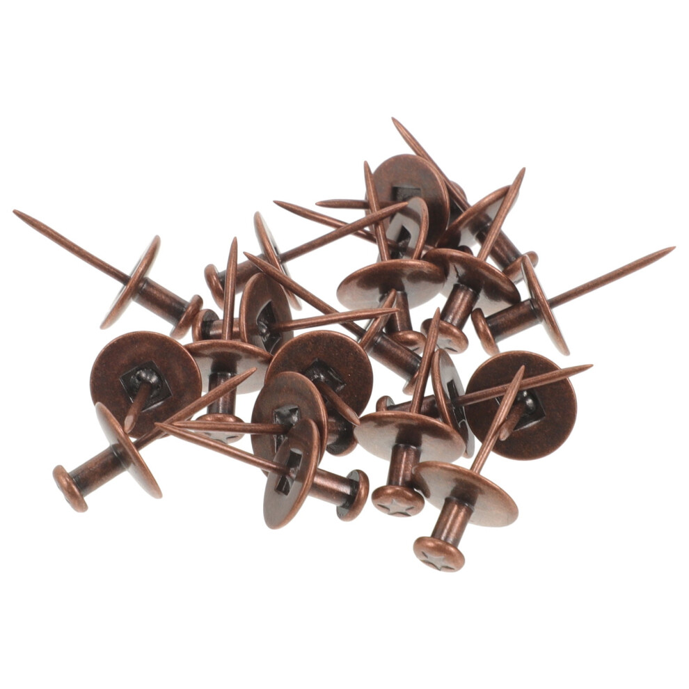 20Pcs Picture Hanging Push Pins Wall Picture Nails Metal Picture Hanging Tacks 9499224194861