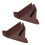FRCOLOR2pcs Βάση στήριξης για στύλους περίφραξης κήπου, πλαστική βάση στήριξης για 1