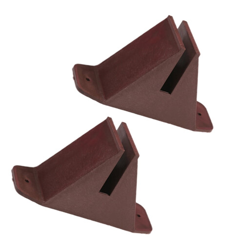 FRCOLOR2pcs Βάση στήριξης για στύλους περίφραξης κήπου, πλαστική βάση στήριξης για
