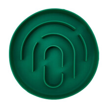 Comedero lento de silicona para mascotas, diseño sin laberinto, mini cuenco rompecabezas de 1/2 taza para perros pequeños, gatos, cachorros y