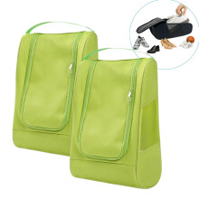 Sacs à chaussures de voyage - Sac de rangement portable pour chaussures Oxford, pochette à chaussures avec fenêtres latérales en filet, cubes de