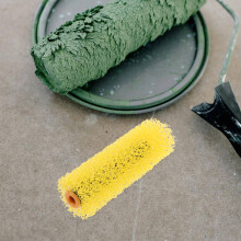 Rouleau à texture peau d'orange OFFIGAM jaune pour projets de bricolage, 10 pièces, 10,4 x 3,6 x 3,6 cm