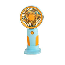 Portable Rechargeable Handheld Fan with Stand, USB-Powered, Low Noise, Compact – Compatible with USB Chargers