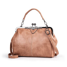Vintage dames crossbodytas: kliksluiting, unieke stiksels, ideaal voor dagelijks gebruik en speciale gelegenheden.
