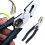 Industrial Grade Multi Functional Wire Cutter 9 In 1 Multi Functional Wire Stripper Tool with Soft Handle Suitable for DIY and Home 2