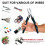 Industrial Grade Multi Functional Wire Cutter 9 In 1 Multi Functional Wire Stripper Tool with Soft Handle Suitable for DIY and Home 6