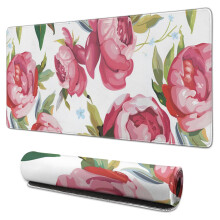 Mousepad impermeável e antiderrapante com estampa de peônia arbustiva.