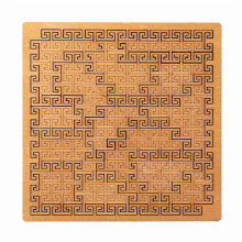 Laberinto de madera, juego de ingenio para adultos y niños. Desafía el desarrollo del pensamiento y alivia el estrés. Diversión en casa o en la