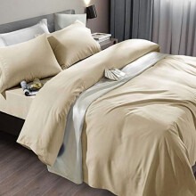 Bettwäsche-Set aus superweicher Mikrofaser mit 1800 Fäden pro Zoll, luxuriöse ägyptische Laken, passend für Matratzen mit 45-60 cm Tiefe,