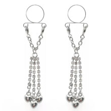 EASTIN 2X Sexy Adjustable Nipple Rings Non-Piercing Clip On Dangle Fake Nipplerings-08