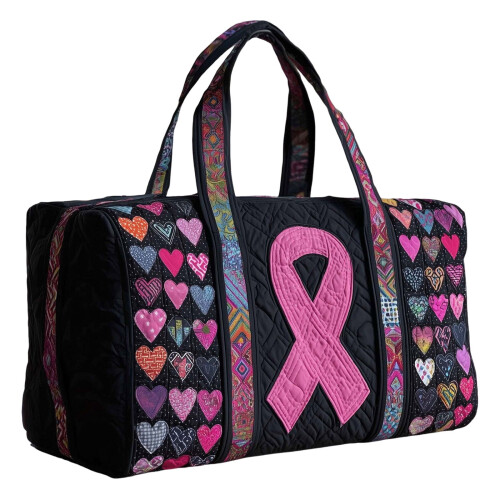 Bolsa esportiva tipo duffel com estampa de borboletas e flores, tamanho pequeno (16x8x8 polegadas).