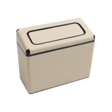2pcs Portable Hanging Car Garbage Can, Universal Car Trash Can With Lid, Cute Small Car Organizer For Car Office Home
