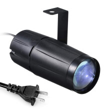 Disco Ball Pin Spot Light LED Stage Lighting Beam Spotlight Lights for Mirror Ball Club Party Bar DJ Events