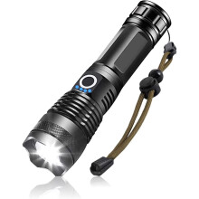 Lanternă LED ZOUYUE rezistentă la apă IPX5, 1000000 lumeni
