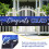 Tillykke-banner til dimissionsfest 300,00X50,00X0,10CM 3
